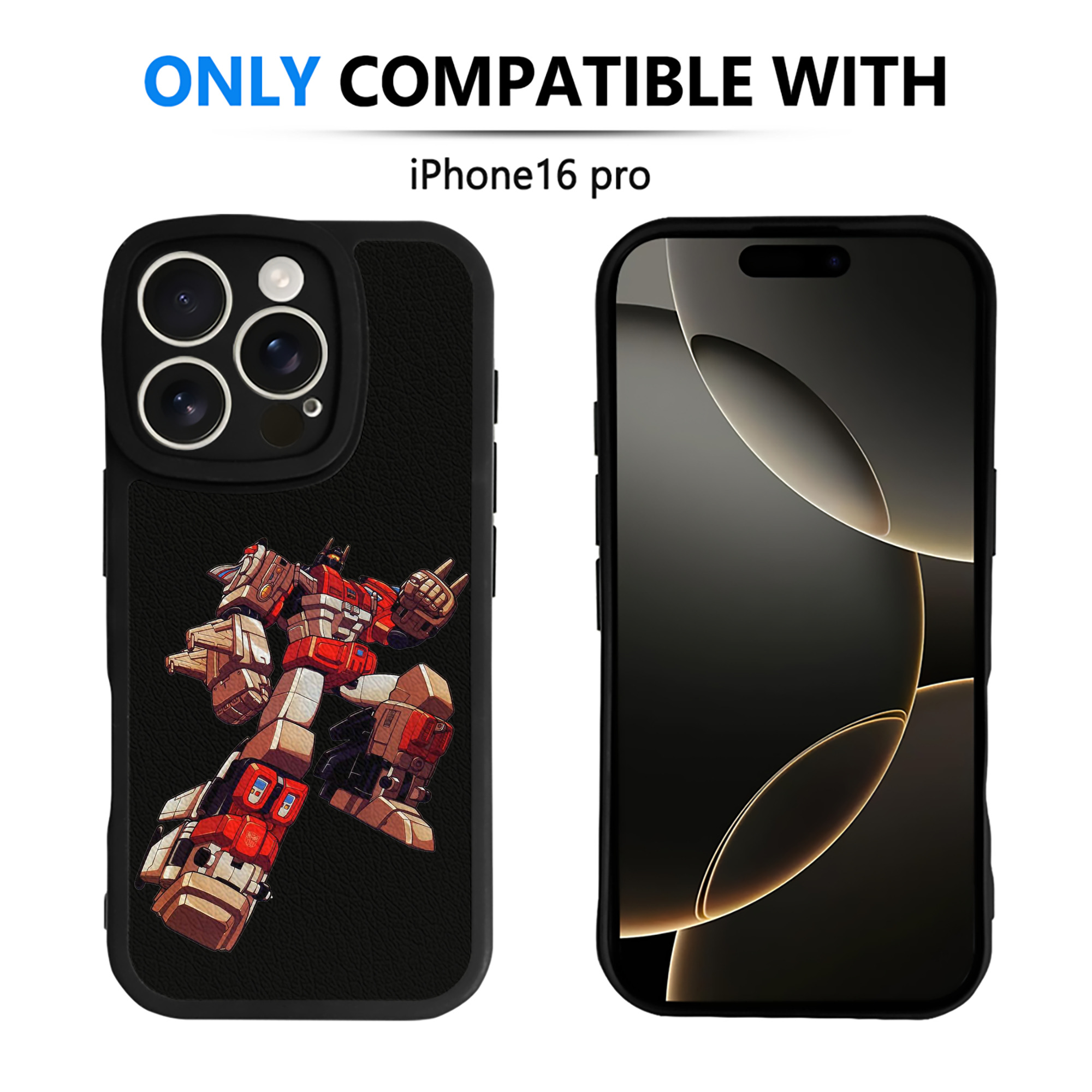 （画像用）  【iPhone 16シリーズ対応】シリコンスマホケース（レザー調） 材質：シリコン